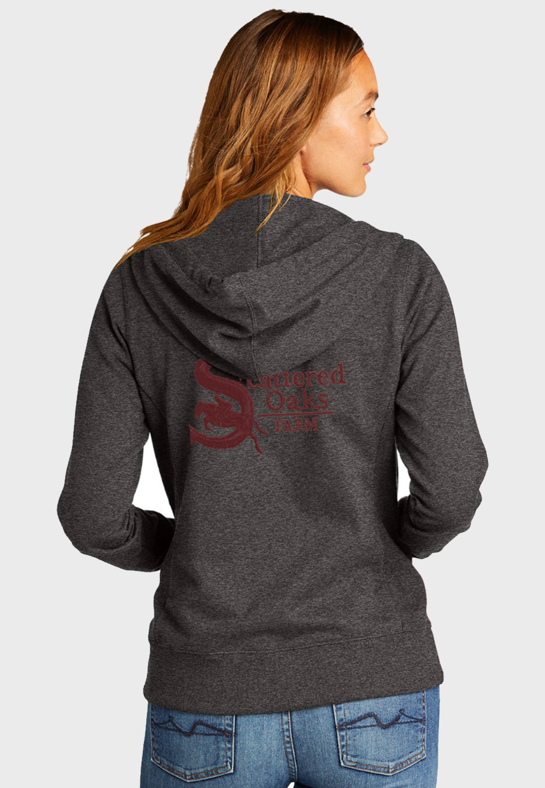 Scattered Oaks Farm District® Women's Re-Fleece™ Full-Zip Hoodie, 2 Color Options