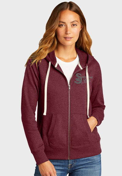 Scattered Oaks Farm District® Women's Re-Fleece™ Full-Zip Hoodie, 2 Color Options