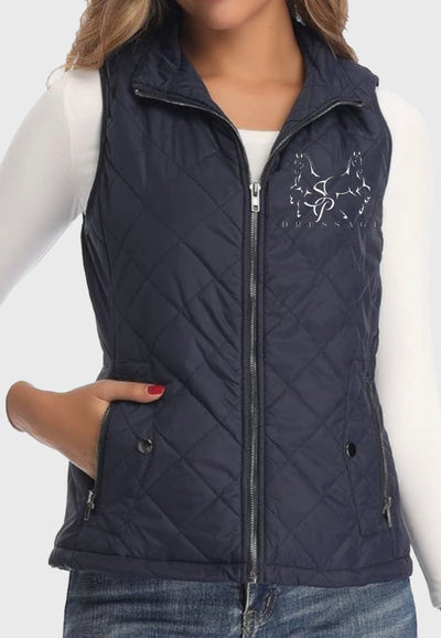 SP Dressage Fuinloth Women's Quilted Vest, 2 Color Options
