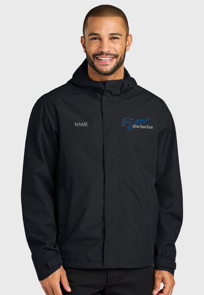 Silver Race Farm Port Authority® Ladies C-FREE® Rain Jacket, Ladies + Mens Sizes