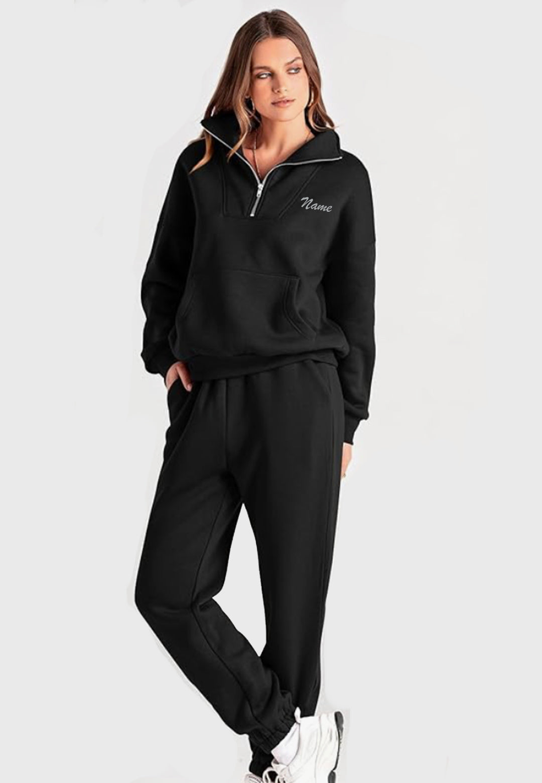 Silver Race Farm BTFBM 2-PIECE LOUNGE HOODIE OVERSIZED SWEATSUIT SET