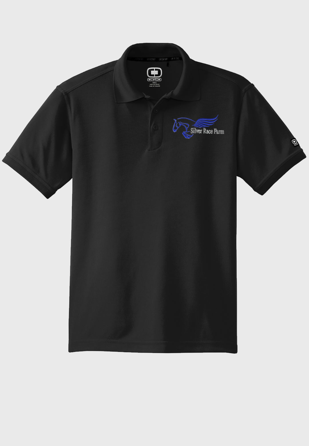 Silver Race Farm OGIO® Mens Caliber 2.0 Polo, 2 Color Options