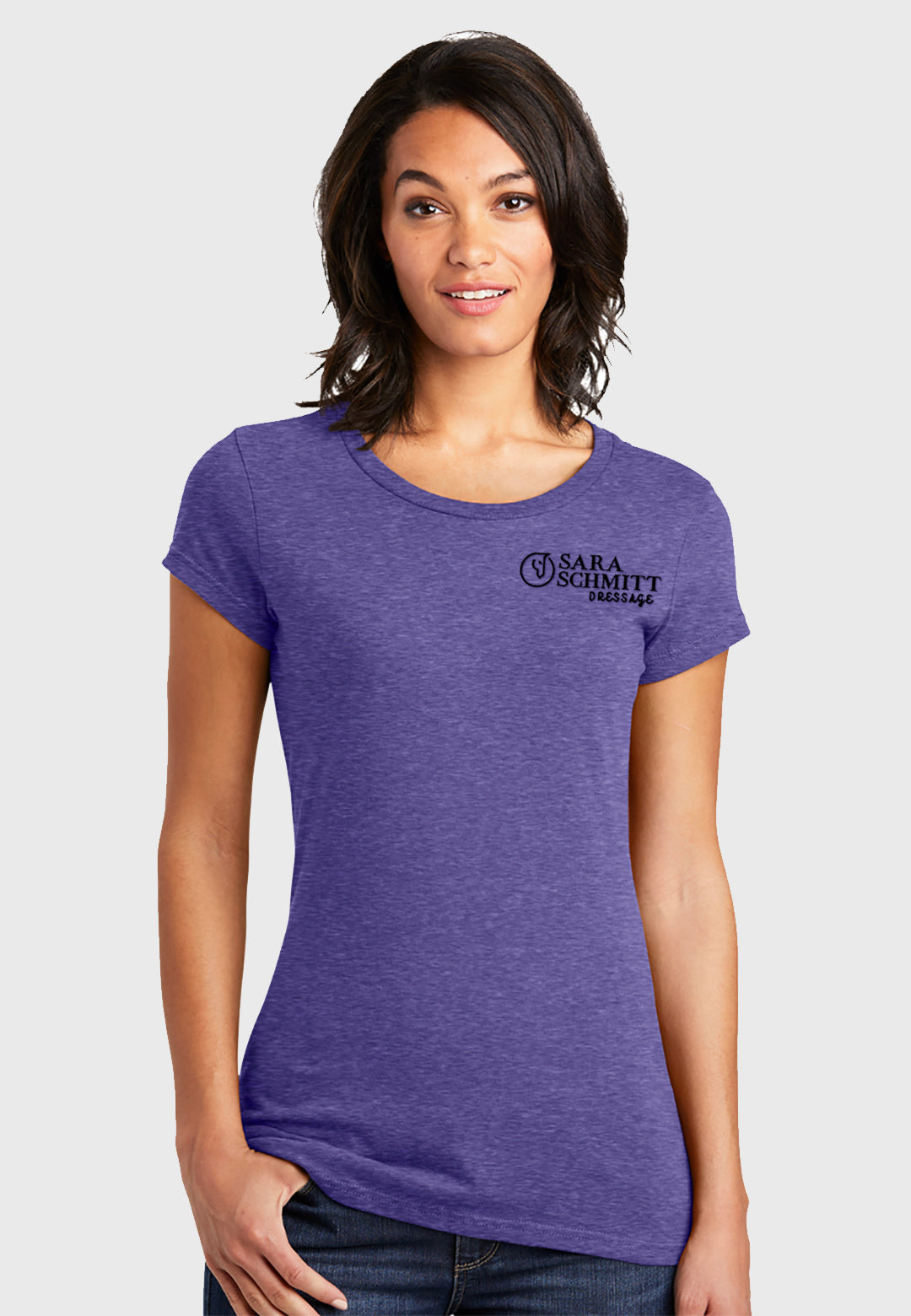 Sara Schmitt Dressage District ® Women’s Fitted Very Important Tee ®