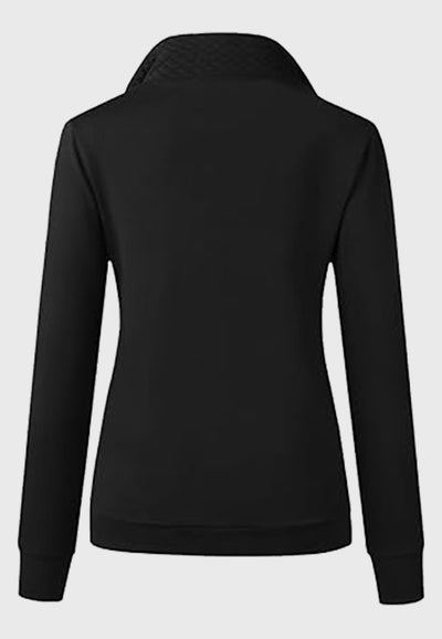 Sara Schmitt Dressage BTFBM Ladies Quilted 1/4 Zip Sweatshirt