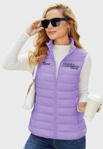 Sara Schmitt Dressage MAGCOMSEN Lightweight Women's Puffer Vest, 2 Color Options