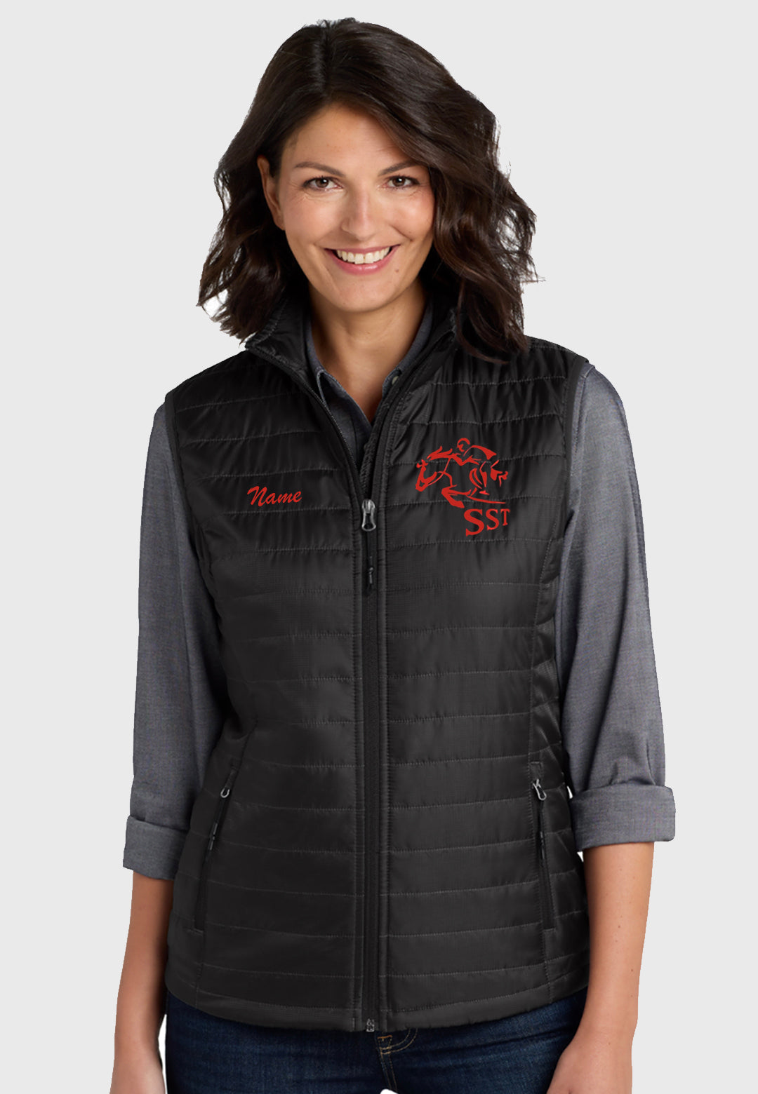 SST Port Authority® Packable Puffy Vest - Ladies/Mens Styles