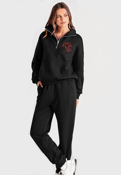 SST BTFBM 2-PIECE LOUNGE HOODIE OVERSIZED SWEATSUIT SET