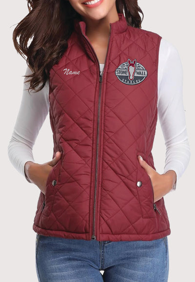 Stone Wall Stables Fuinloth Women's Quilted Vest, 2 Color Options