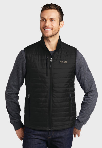 Steele Yard Port Authority® Packable Puffy Vest - Ladies/Mens Styles