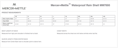 Flanders Polo Mercer+Mettle™ Waterproof Rain Shell - Ladies/Mens Sizes