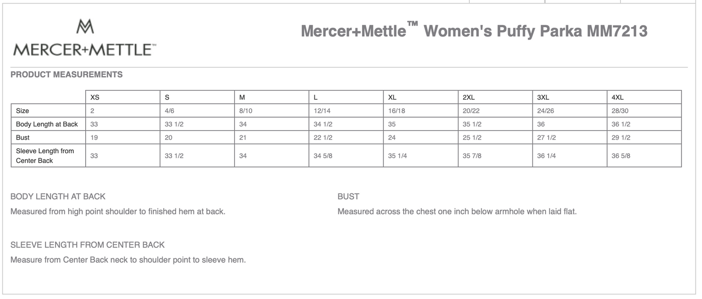Lofty Heart Stables Mercer+Mettle™ Women’s Puffy Parka, 2 Color Options