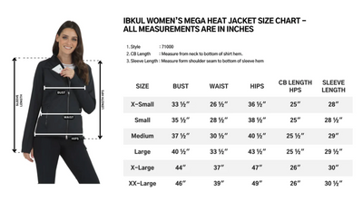 Cheshire Run Farm IBKUL® LADIES MEGA HEAT JACKET