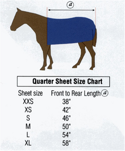 Ace Equestrian Jacks Coolerfleece Quarter Sheet