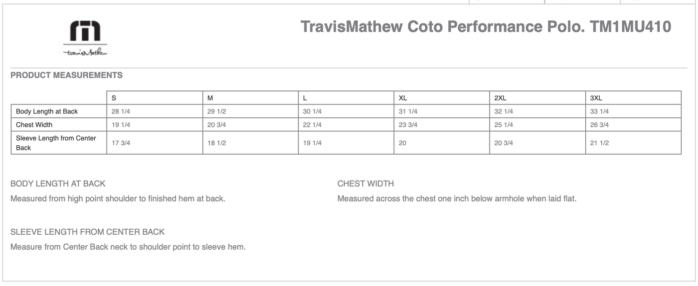 TravisMathew Coto Performance Polo - Mens, 2 Color Options