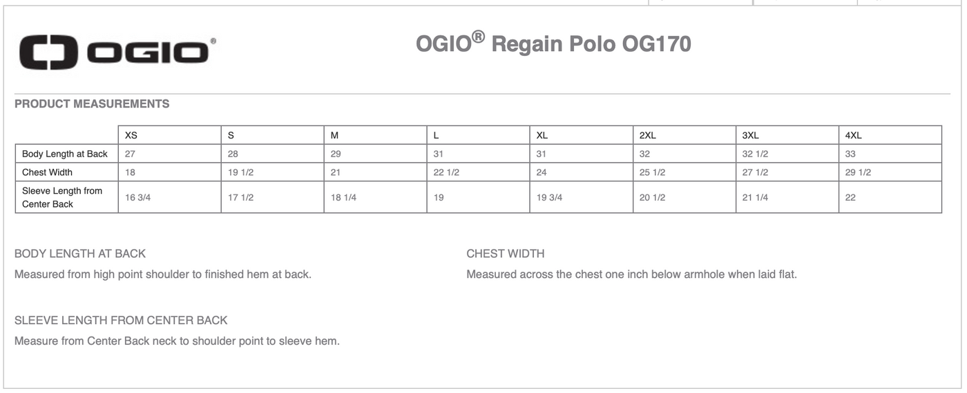 Rio Grande Region USPC OGIO® Regain Polo, Ladies + Mens Styles