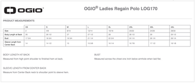 Rio Grande Region USPC OGIO® Regain Polo, Ladies + Mens Styles