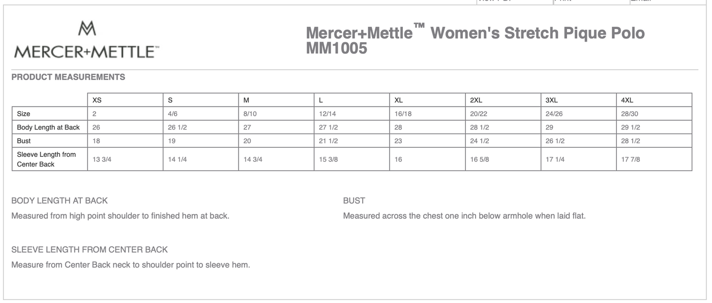Lofty Heart Stables Mercer+Mettle™ Women’s Stretch Pique Polo, 3 Color Options