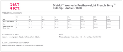 Twin Acres District® Women’s Featherweight French Terry™ Full-Zip Hoodie