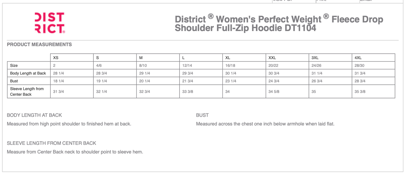 Sage Hill Sport Horses District® Women’s Perfect Weight® Fleece Drop Shoulder Full-Zip Hoodie