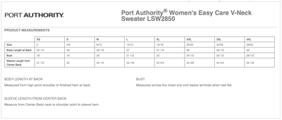 KP Equestrian Port Authority® Women’s Easy Care V-Neck Sweater, 2 Color Options