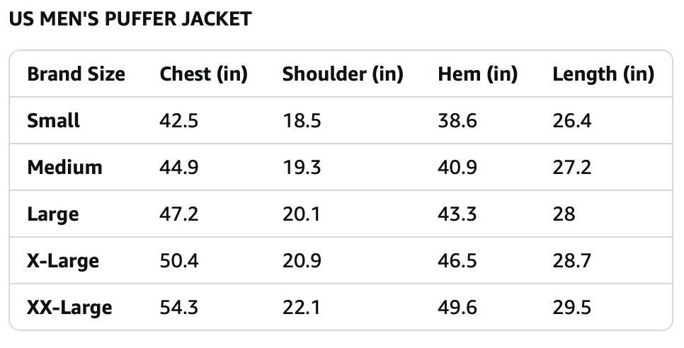 The Four Winds MAGCOMSEN Lightweight Puffer Jacket, Ladies + Mens Sizes, 2 Color Options