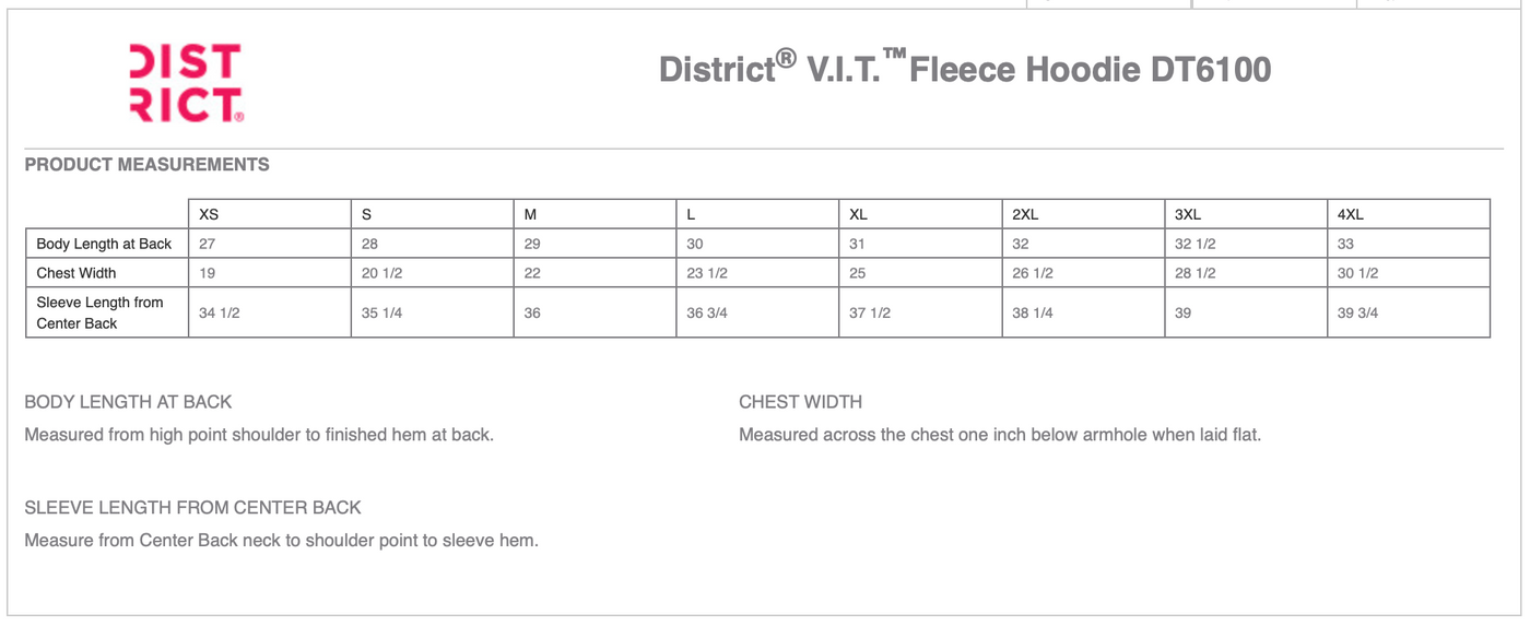 Welwyn Stable District® V.I.T.™ Fleece Hoodie, Adult + youth sizes