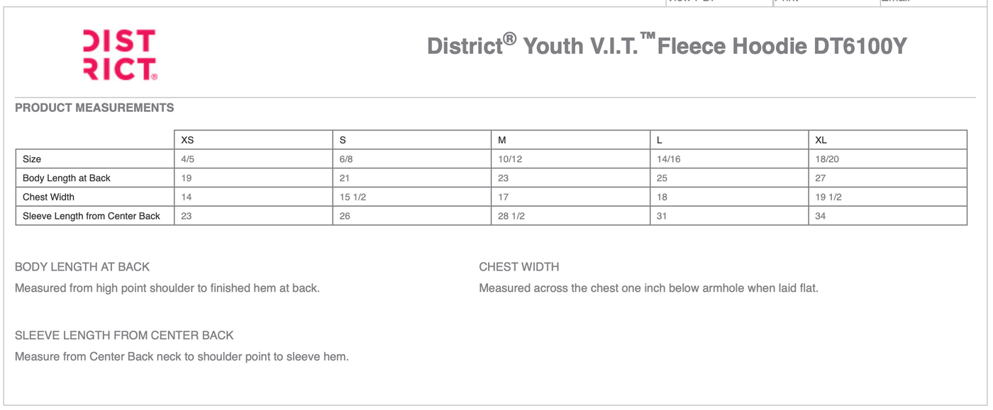 Welwyn Stable District® V.I.T.™ Fleece Hoodie, Adult + youth sizes