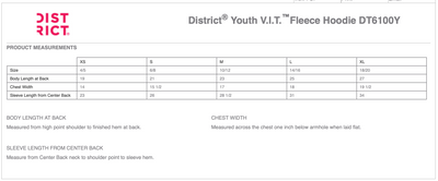 Welwyn Stable District® V.I.T.™ Fleece Hoodie, Adult + youth sizes