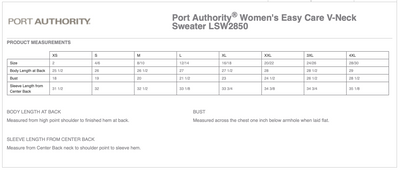 Third Gen Equestrian Center Port Authority® Women’s Easy Care V-Neck Sweater