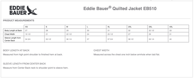 Tracey Bienemann Eventing Mens Eddie Bauer ® Quilted Jacket, 2 Color Options