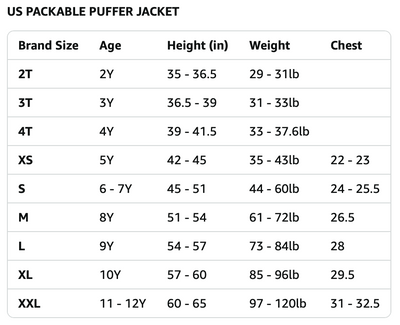 Roxbury Riding Club Essentials Lightweight Water-Resistant Packable Puffer Jacket - Youth