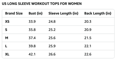 Fairest Farm LOMON Womens Long Sleeve Workout Top