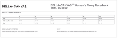 Fox Ridge Farm BELLA+CANVAS ® Women’s Flowy Racerback Tank - 2 Color Options