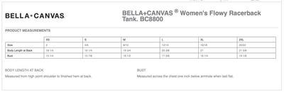 Third Gen Equestrian Center BELLA+CANVAS ® Women’s Flowy Racerback Tank - 2 Color Options