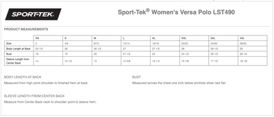 Hunters Grove Stables Sport-Tek® Versa Polo, Ladies + Mens Sizes