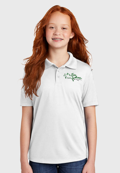 Twin Acres Sport-Tek® Youth PosiCharge® RacerMesh® Polo - 3 Color Options