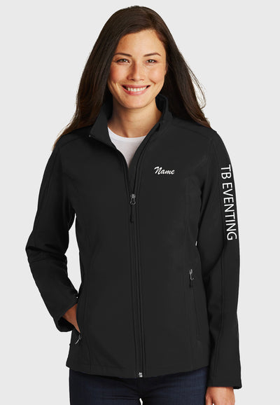 Tracey Bienemann Eventing Port Authority® Core Black Soft Shell Jacket - Men's Ladies Sizes