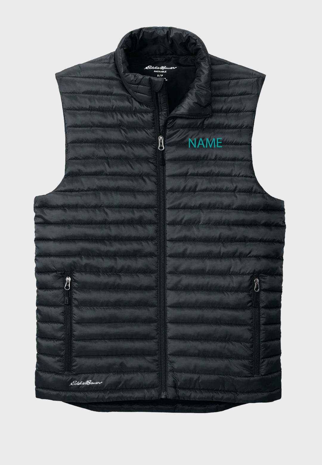 Tracey Bienemann Eventing Eddie Bauer® Mens Packable Quilted Vest - 2 Color Options