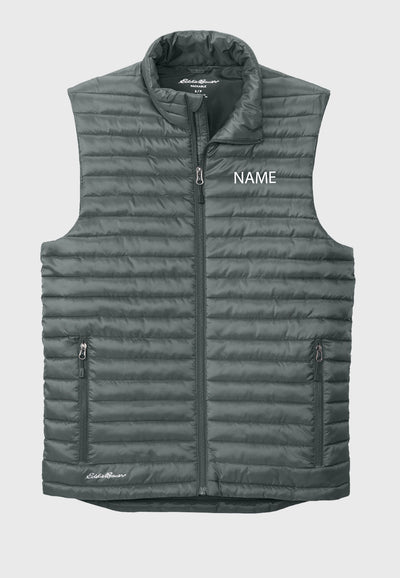 Tracey Bienemann Eventing Eddie Bauer® Mens Packable Quilted Vest - 2 Color Options