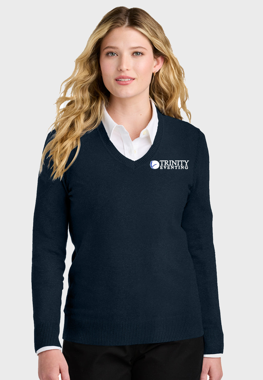 Trinity Eventing Port Authority® Women’s Easy Care V-Neck Sweater