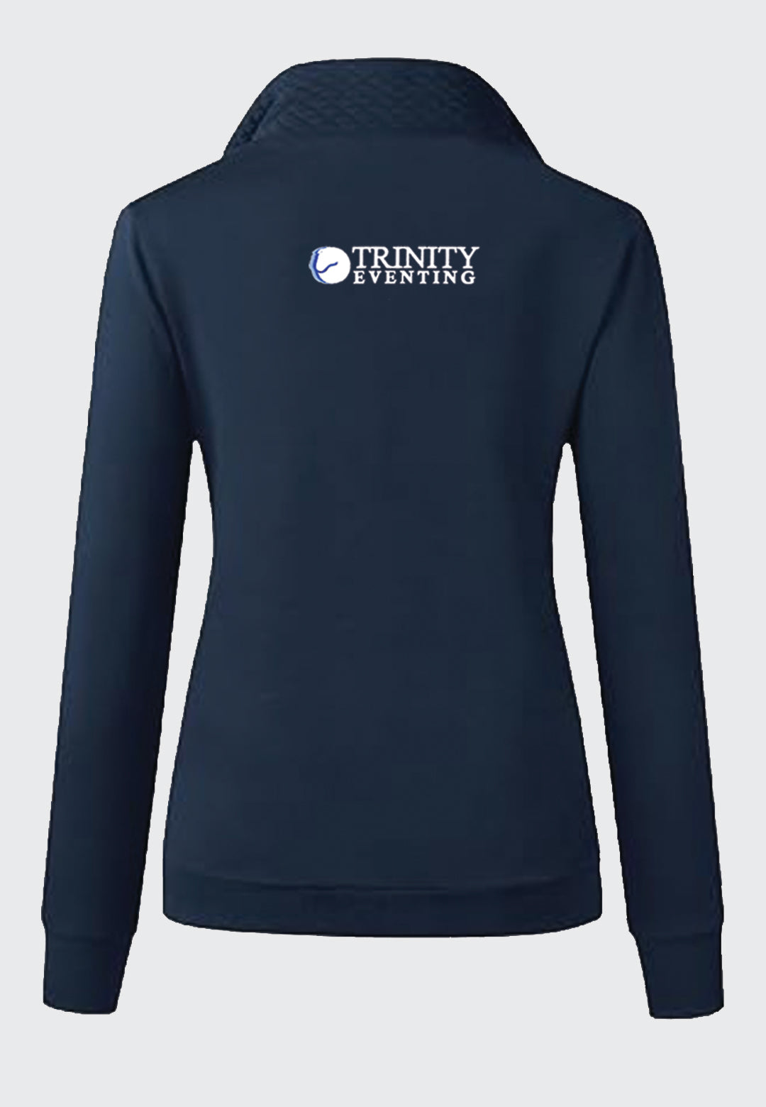 Trinity Eventing BTFBM Ladies Quilted 1/4 Zip Sweatshirt, 2 Color Options