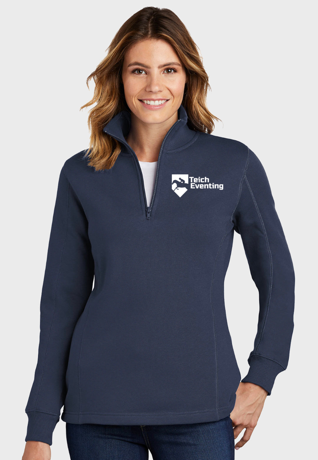 Teich Eventing Sport-Tek® 1/4-Zip Sweatshirt - Ladies/Mens Sizes