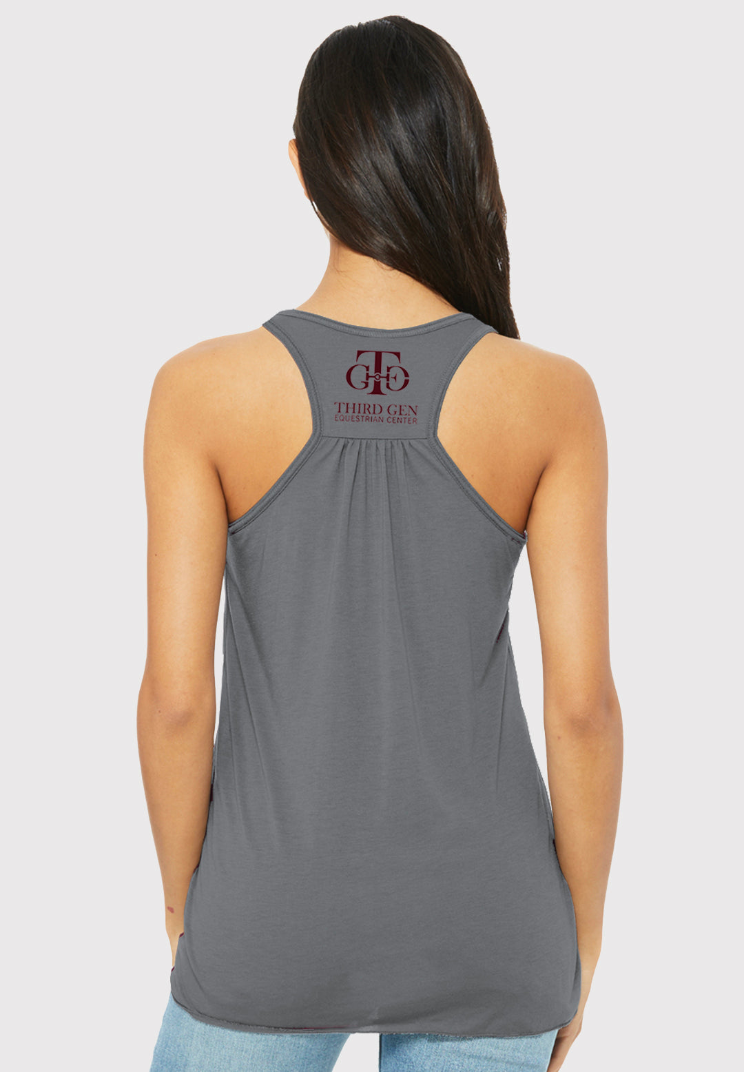 Third Gen Equestrian Center BELLA+CANVAS ® Women’s Flowy Racerback Tank - 2 Color Options