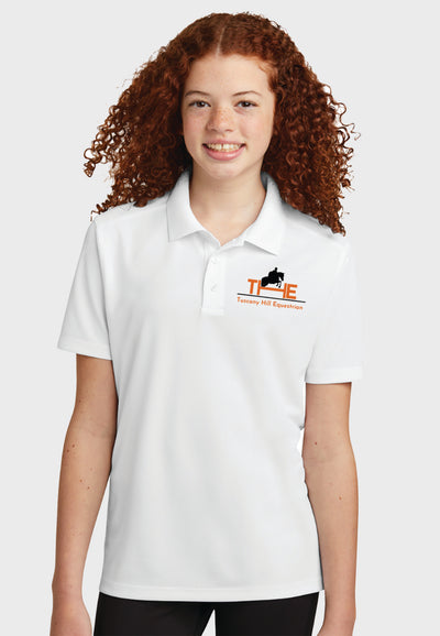 Tuscany Hill Equestrian Sport-Tek® Youth UV Micropique Polo, 2 Color Options