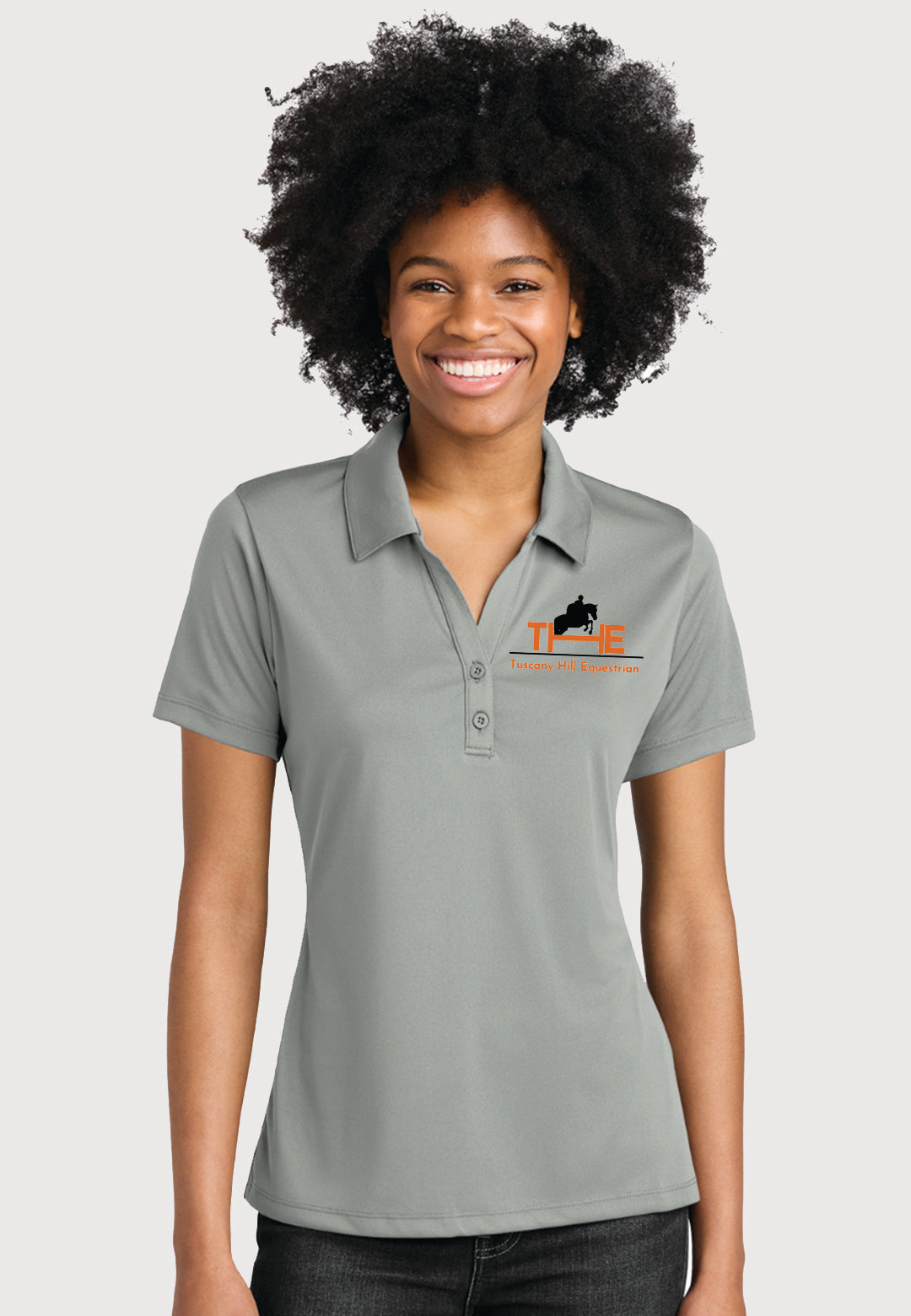 Tuscany Hill Equestrian Sport-Tek ® Women's PosiCharge ® Competitor ™ Polo, 3 Color Options