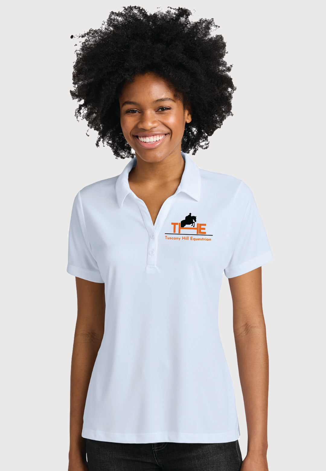 Tuscany Hill Equestrian Sport-Tek ® Women's PosiCharge ® Competitor ™ Polo, 3 Color Options