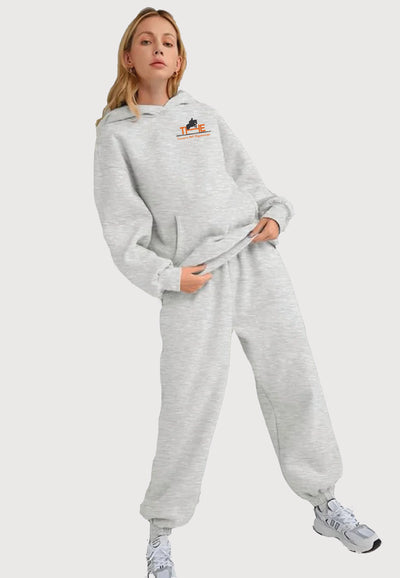 Tuscany Hill Equestrian 2-PIECE LOUNGE HOODIE OVERSIZED SWEATSUIT SET