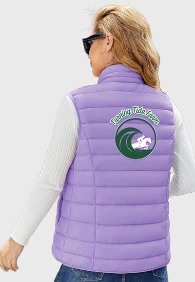 Turning Tide Farm MAGCOMSEN Lightweight Women's Puffer Vest, 3 Color Options