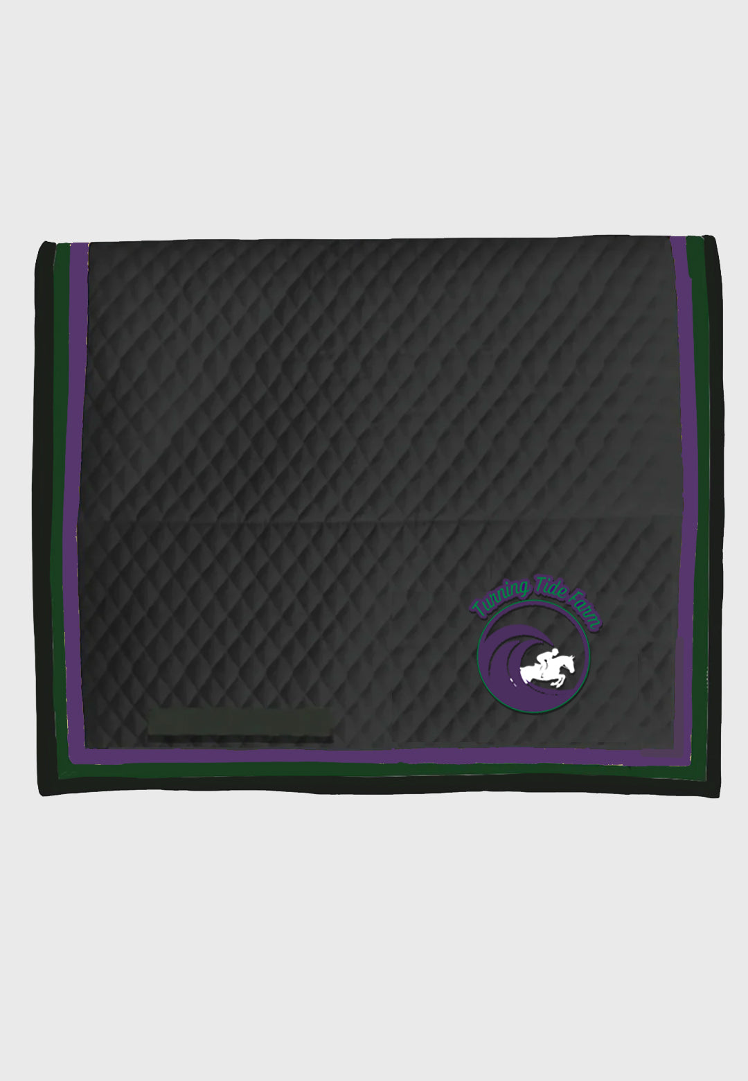 Turning Tide Farm IAH Custom Square Pad - Black