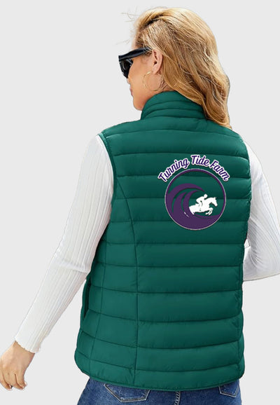 Turning Tide Farm MAGCOMSEN Lightweight Women's Puffer Vest, 3 Color Options